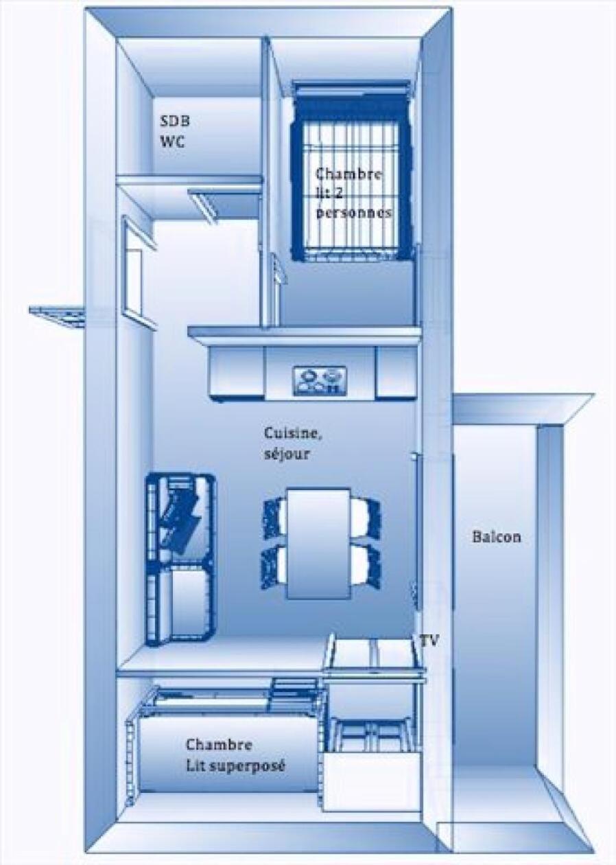 Residence La Croix Du Sud - 2 Pieces Cabine 4 Personnes 2 Expose Ouest Mae-2474 발루아 외부 사진